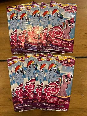 Lot Of 10 My Little Pony Friendship Is Magic Series 2 Trading Card Value Packs! • $59.95