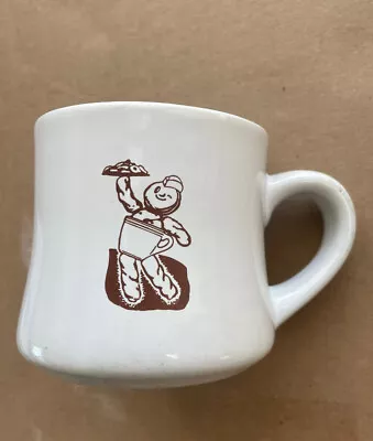 $12.99 • Buy Vintage Dunkin Donuts Heavy Diner Style Coffee Mug Cup Dunkie Man Written Logo