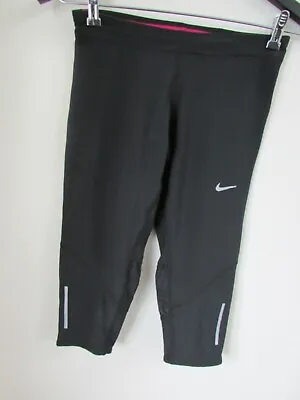 £7 • Buy Womens Nike Dri Fit Sports Capri Gym Leggings Size Xs Bnwot
