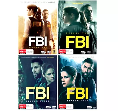 FBI - Season 1-4 - Watched Once Sold As Job Lot • $80