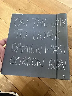 On The Way To Work By Damien Hirst (Hardcover 2001) • £10