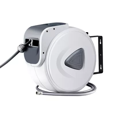 Giantz Air Hose Reel 10m Retractable Rewind Swivel Wall Mount Compressor Garage • $53.16