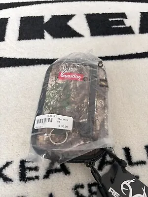 Supreme Cordura Real Tree Camo Zip Pouch Wallet • $49