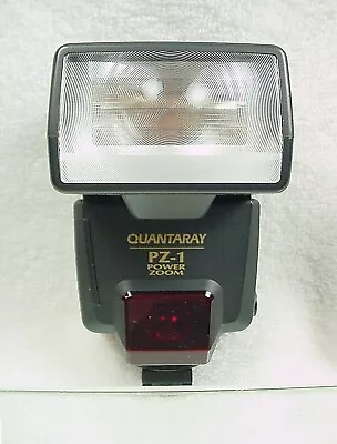 PZ-1 Power Zoom Quantaray Flash Unit | For Maxxum 7000 / 9000 | Tested | $18 • $18