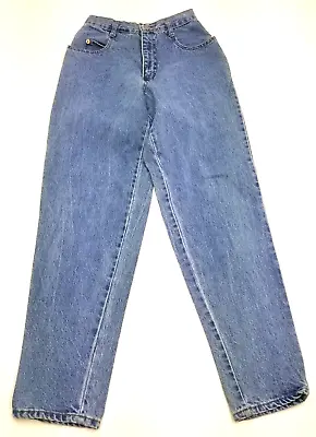 STEEL Womens Jeans High Waist Denim Made In USA Size 3 Vintage 80s 90s • $12.99