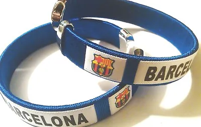 NEW! FC Barcelona 2023 Soccer Football Team Wristband Wristlet Bracelet • $5.99
