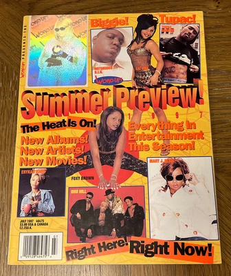 $79.99 • Buy WORD UP Magazine 1997 Summer Preview Tupac Notorious Big Lil Kim Mary J. Blige