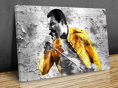 Freddie Mercury Graffiti Style Canvas Print Art Framed Or Print Only • £24.99