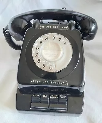 Vintage Retro Kitch Rare 706 Gpo Planset Dial Telephone 1960s 70s Phone • £36