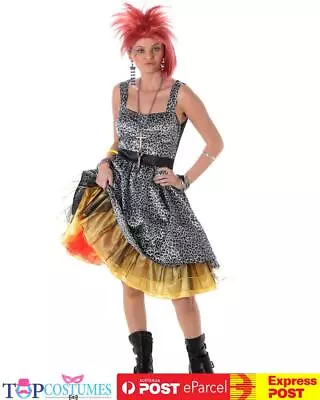 Cyndi Lauper Pop Diva 80s Wild Child Diva Madonna Fancy Dress Rock Costume • $50.81