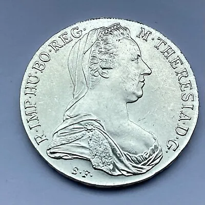Austria Maria Theresa 1780 Restrike Silver Thaler Bu Uncirculated • £31.95