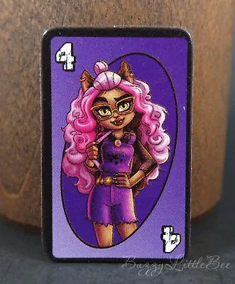 Monster High Doll G3 Student Lounge After-Ghoul Board Game Clawdeen Card • $2.99