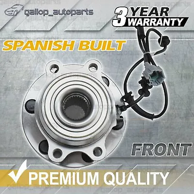 $89 • Buy Front Wheel Bearing Hub For Nissan Navara D40 (Spain) AWD 4WD ABS Pathfinder R51