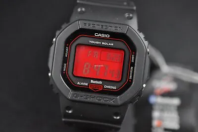 CASIO G-SHOCK Black & Red GW-B5600AR-1 Solar Radio Men's Watch New In Box • $229