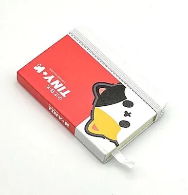 Ginza Notebook HC Tiny-K Cat Yellow A7 Notepad Stationary Stationery Journal Pad • £5.99