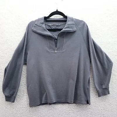 $19.95 • Buy Givenchy Singapore Airlines Women Grey Long Sleeve Top Size S Small Comfortable