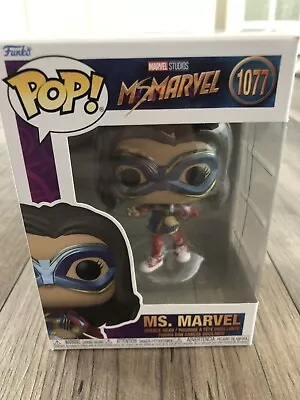 Funko Pop! Ms. Marvel Diamond Collection Special Edition #1077 Vinyl Bobble-head • £11.99