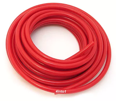 Helix Red 1/4  (6mm) Polyurethane Motorcycle Fuel Line - 5' Feet • $22.95