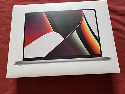 Apple MacBook Pro 14 Inch A2442 Silver EMPTY BOX ONLY + Original Charger • $55