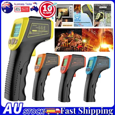 Digital Laser Temperature Gun Tool Infrared Thermometer LCD NonContact Industria • $10.89