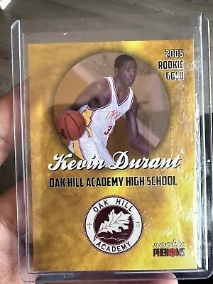 2005 Kevin Durant GOLD Rookie Showcase Prospects Oak Hill Academy High School • $125