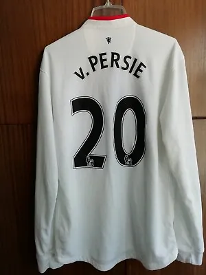 Manchester United Van Persie Away 2012 2013 Nike L/S Shirt Jersey M Football • $195