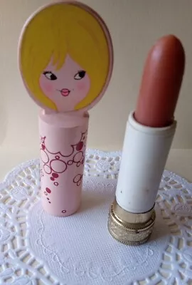 Vintage 1960s Avon Miss Lollypop Lipstick Cola LipPop W/Mirror. Excellent Shape • $39.99