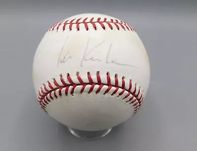 IAN KINSLER Autographed Signed Baseball On ROMLB - Texas Rangers • $24