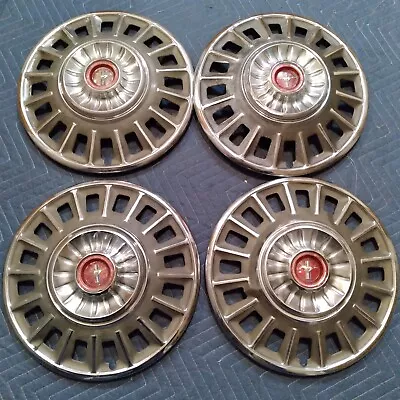 1968 Ford Mustang 14  Wheel Covers Hub Caps  14 Coupe Fastback Pony 68 67 Conv • $99