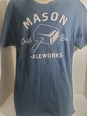 Mason Aleworks Craft Beer T-shirt Size XL Black • $8