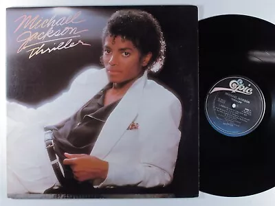 MICHAEL JACKSON Thriller EPIC QE-38112 LP VG++/NM Gatefold J • $8