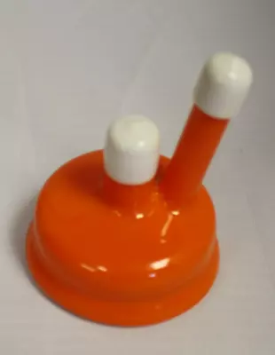 ORANGE UNIVERSAL CARBOY CAP Fits 3 - 6 Italian Gallon Carboys • $5.95