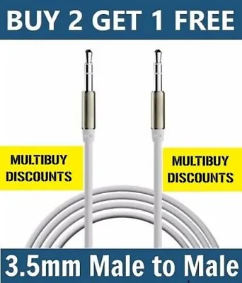 £2.49 • Buy 1M - 3.5mm Jack Plug Aux Cable Audio Lead For To Headphone MP3 IPod PC Car GOLD