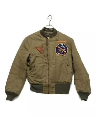 BUZZ RICKSON'S Men's Jacket B-15A Flight Khaki Size:38 BR13104/1824 • $489.62
