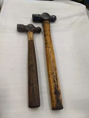 Matco Tools # Bh16 16oz. & Bh24 24oz. Wooden Handle Ball Peen Hammer Set • $45