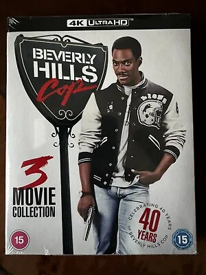 Beverly Hills Cop Trilogy [1984/1987/1994]40th Anniversary 4K UHD Sp Edition • £9.50