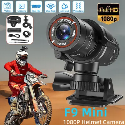 1080P Motor Bike Full 4K HD Sports Action Camera Motor Cycle Helmet Cam UK STOCK • £23.95