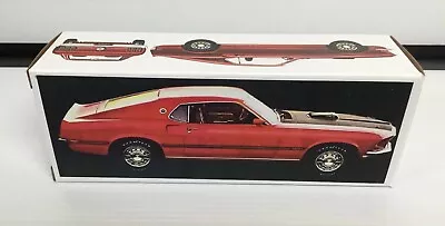 New 1969 Ford Mustang Mach 1 Custom Made Dealer Promo Model BOX ONLY..NO CAR • $24.99