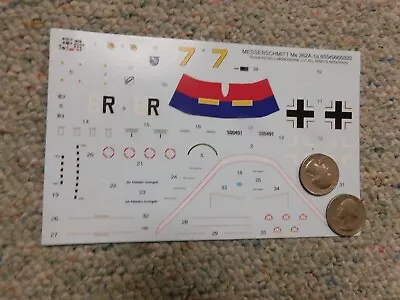 Revell Monogram Decals 1/48 Messerschmitt Me 262A-1a  N151 • $10.25