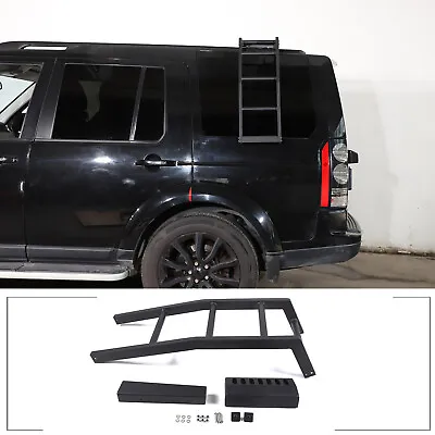 Left Side Car Rear Ladder Roof Rack Ladder For Land Rover Discovery 3/4 2004-16 • $449.89