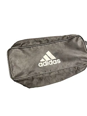 Adidas Shoe Bag Black Vintages Toiletry Bag Soccer Cleat Bag Boot Shoe Travel • $19