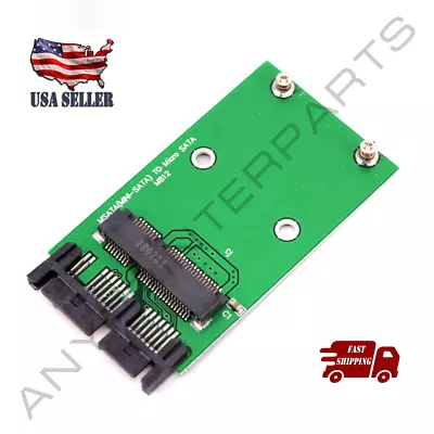 MSATA (Mini SATA) To 1.8  Micro SATA Adapter Card For SSD • $7.95