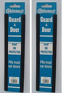 Car  Door Edge Protector Strip 4 X 12  Door Protector Black 2 Pairs Doorguard • £3