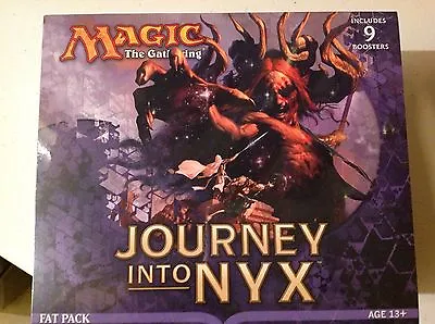 Magic The Gathering Journey Into Nyx Fat Pack Factory Sealed New • $41.99