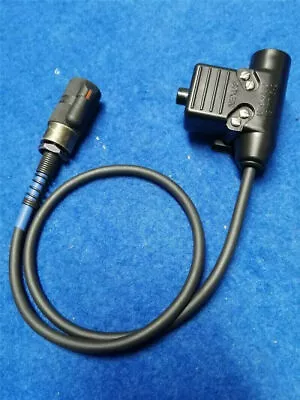 New PELTOR U94/TCA-U94 PTT Adapter Black Connector For PRC148 152 MBITR Radio • $71.93