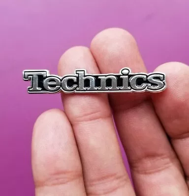 New Limited Technics Logo Badge Stereo Receiver Enamel Pin • $13.99