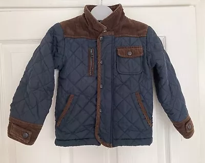 Next Boys Quilted Jacket - Age 1.5 - 2 Years • £5