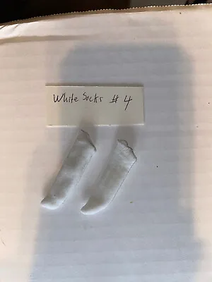 1:6 Scale GI Joe Loose Gear Accessories White Socks #4 • $2.99