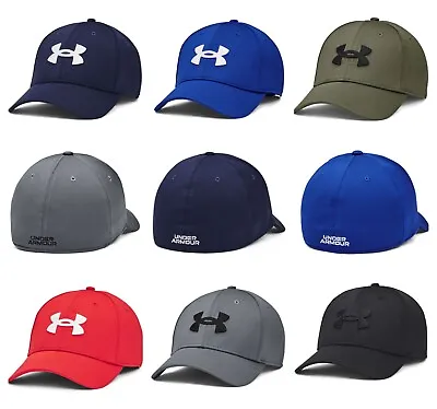 Under Armour Blitzing Sports Cap Lightweight Hat Golf Cap Baseball Stretch Cap • £19.99