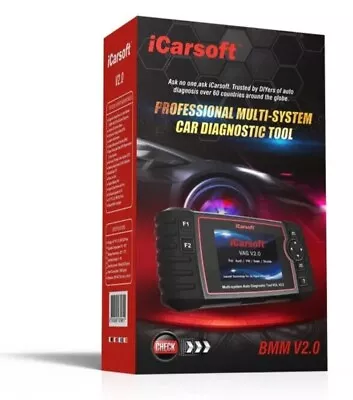 ICarsoft Obd2 Scanner Code Reader Car Diagnostic Tool BMM V2.0 For BMW/Mini • $100